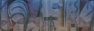 Kiafa Blue by Glamora, wallpaper mural