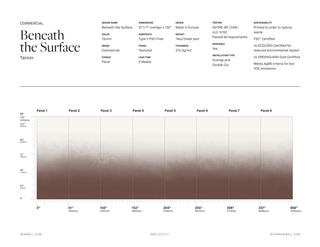 Beneath the Surface Tannin by Light Shadow x NewWall, wallpaper mural