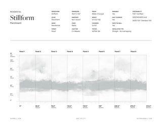 Stillform Parchment by Light Shadow x NewWall, wallpaper mural
