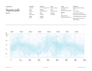 Sunwash Skyline by Light Shadow x NewWall, wallpaper mural