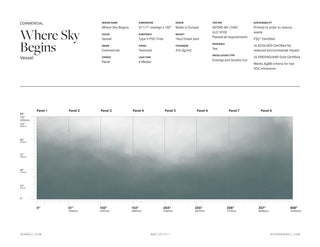 Where Sky Begins Vessel by Light Shadow x NewWall, wallpaper mural
