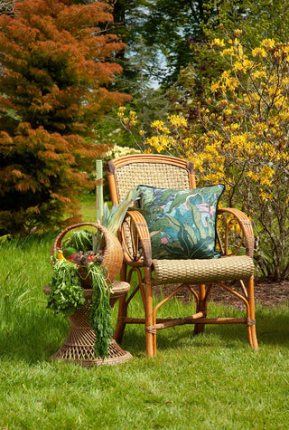 Leaforia Performance Fabric Verde by Timorous Beasties