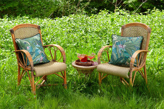 Leaforia Performance Fabric Verde by Timorous Beasties