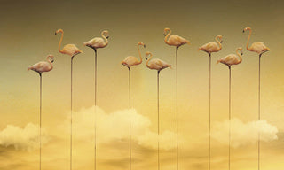 Flamants Roses Or