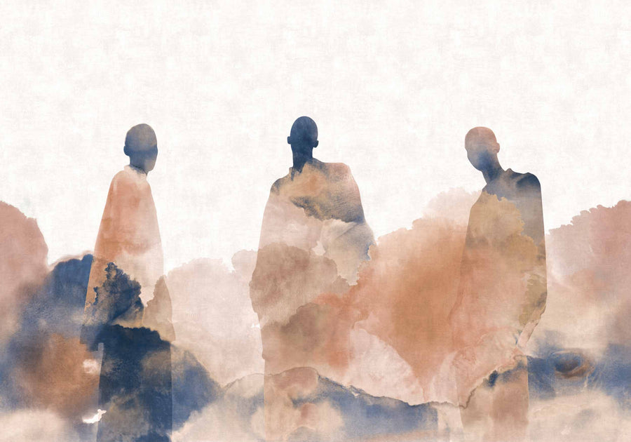Unseen Faces Beige by Tres Tintas