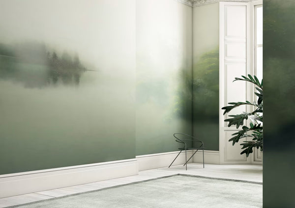 Matinée Grey by Glamora, wallpaper mural