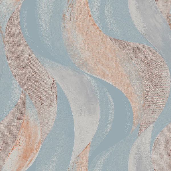 Volute Mist by Maison Martin Morel, wallpaper
