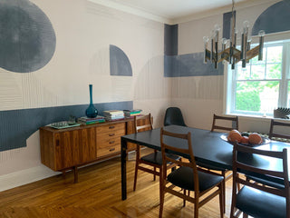 Azulejos Géométriques Bleu