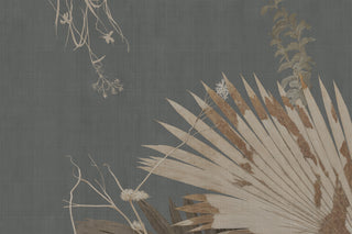 Sabal Grey by Glamora, wallpaper mural