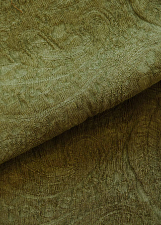 Kashmir Moss Cotton Jute - additional fabric view
