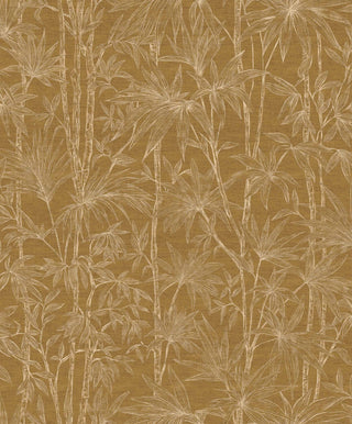 Oshadhi Curry Linen - fabric detail