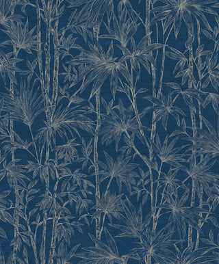 Oshadhi Indigo Linen - fabric detail