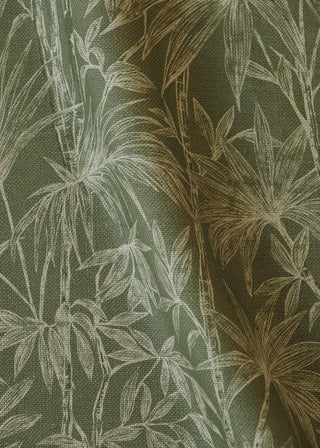 Oshadhi Moss Linen - additional fabric view