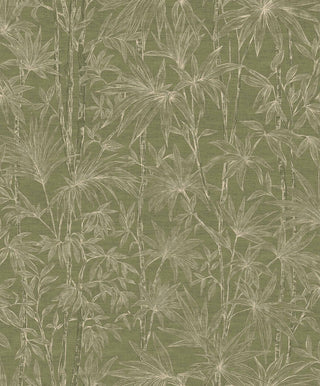 Oshadhi Moss Linen - fabric detail
