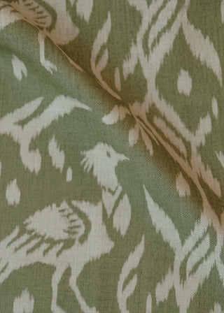 Paksi Moss Cotton - additional fabric view