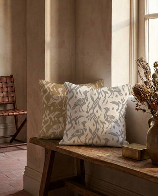 Paksi Swan Cotton - additional fabric view