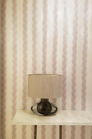 Mica à rayures blanches