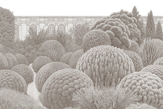Villa Reale Grey by Glamora, wallpaper mural