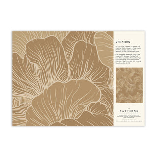 Venation Caramel by 17 Patterns