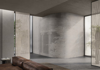 Vesta Taupe by Glamora, wallpaper mural