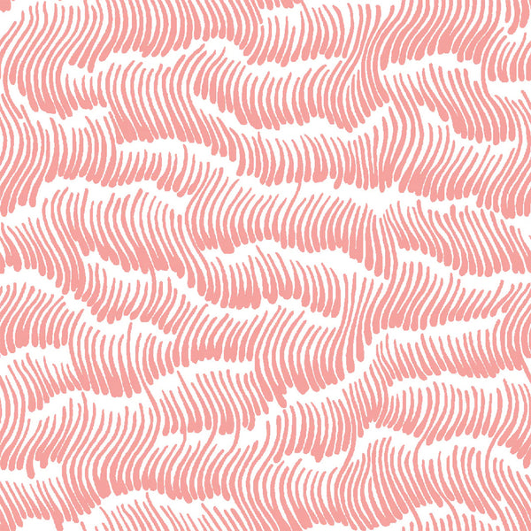 Wave Peach by Maison Martin Morel, wallpaper