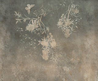 Baudelaire Green by Wall&decò, wallpaper mural