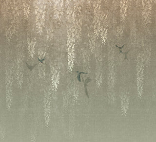 Dehors Cream by Wall&decò, wallpaper mural