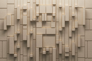 Guadalupe Beige by Wall&decò, wallpaper mural