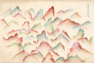 Hanai Beige by Wall&decò, wallpaper mural