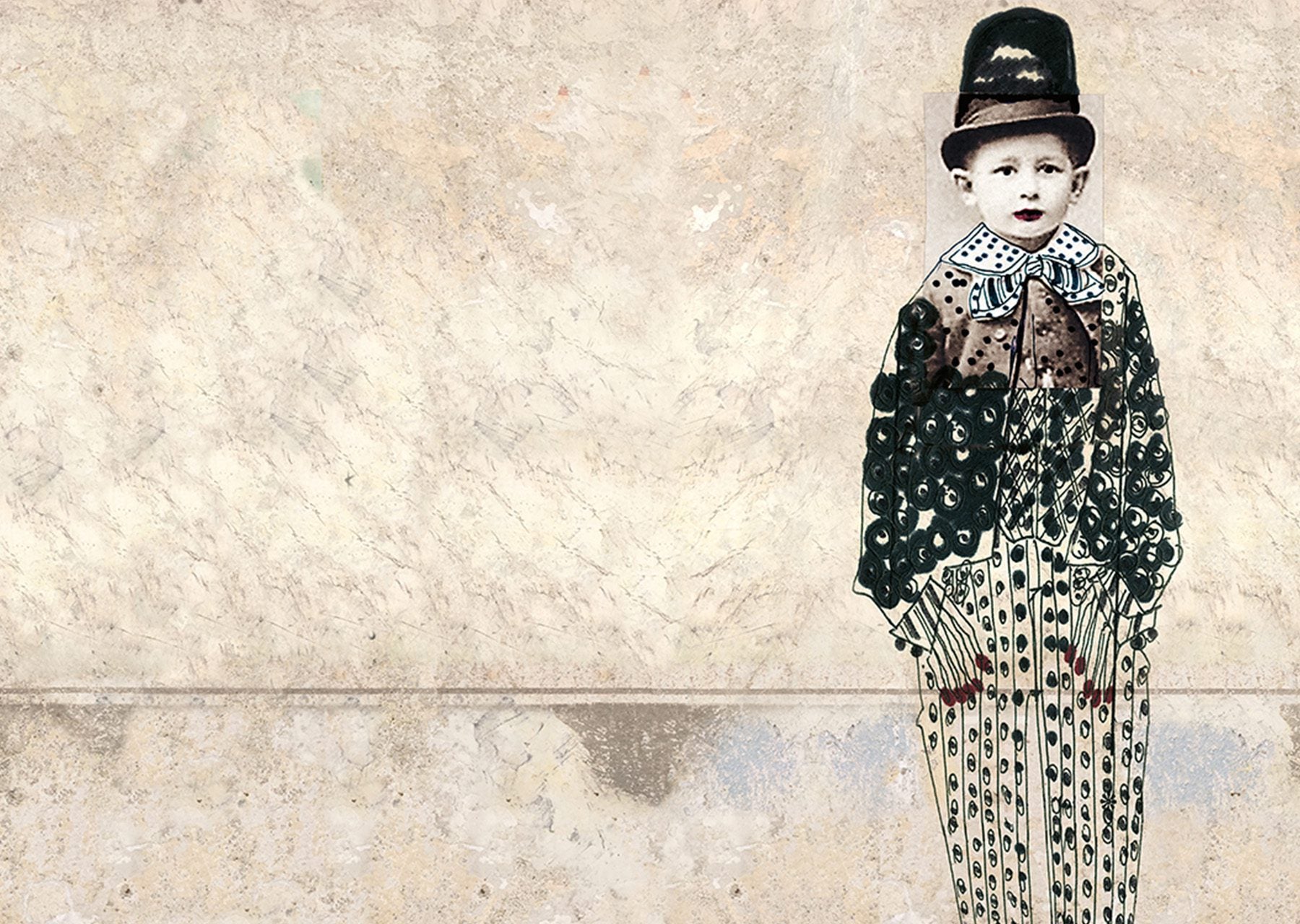 La Famiglia Pois by Wall&decò, wallpaper mural