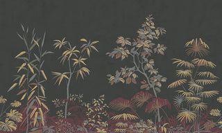 Understory Reverie Green by Wall&decò, wallpaper mural
