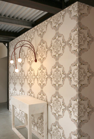 White Moth Circle Original