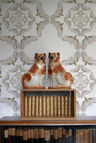 White Moth Circle Original