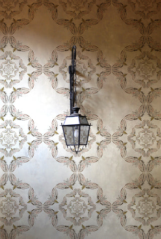 White Moth Circle Original