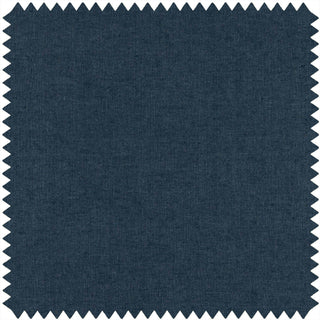 Aura Denim linen fabric swatch by Coordonné