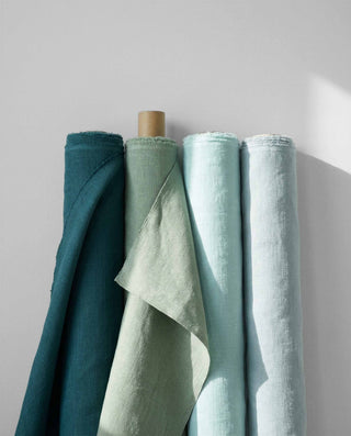Aura Bahia linen fabric by Coordonné