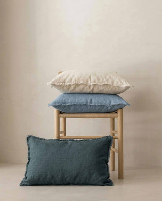 Aura Oceano linen fabric by Coordonné