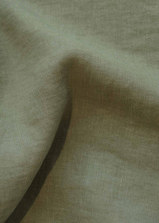 Aura Maca linen fabric close-up by Coordonné