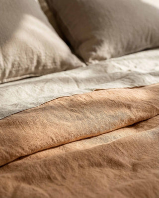 Aura Nude linen fabric by Coordonné