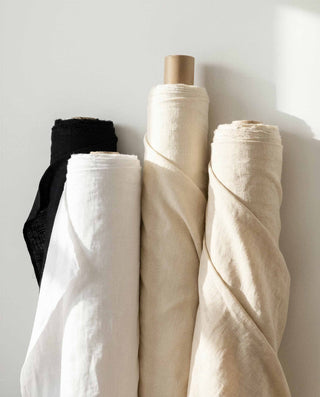Aura Off linen fabric by Coordonné