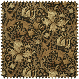 Golden Lily Velvet Black