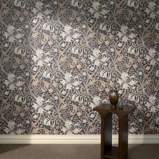 Golden Lily Black by House of Hackney, wallpaper