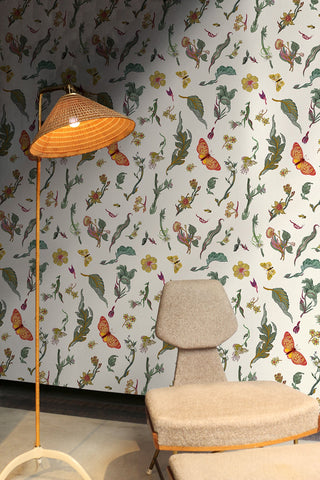 Botanicum Cream by Timorous Beasties