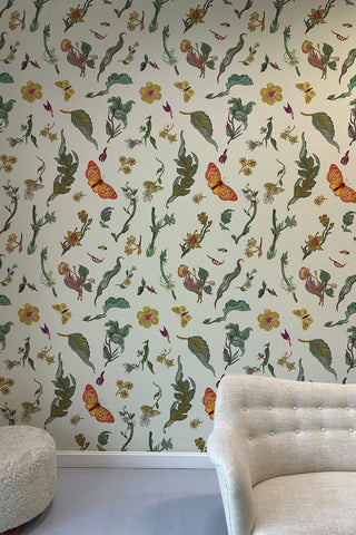 Botanicum Cream by Timorous Beasties