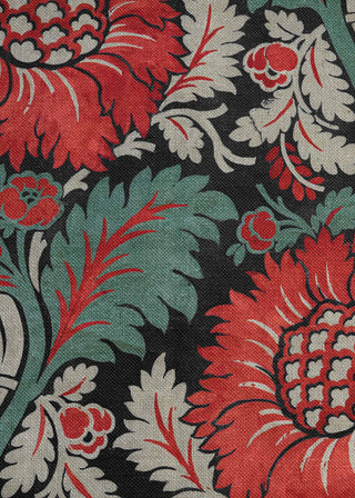 Chinese Damask Linen Ruby by Coordonné, fabric