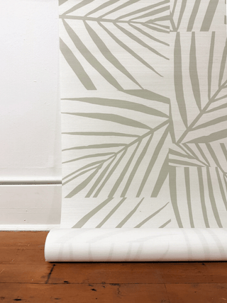 Club Paradise White Sisal Made In The Shade by Abnormals Anonymous, wallpaper