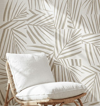 Club Paradise White Sisal Made In The Shade by Abnormals Anonymous, wallpaper