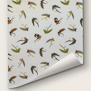 Come Fly With Me White Sisal Clear Run by Abnormals Anonymous, wallpaper