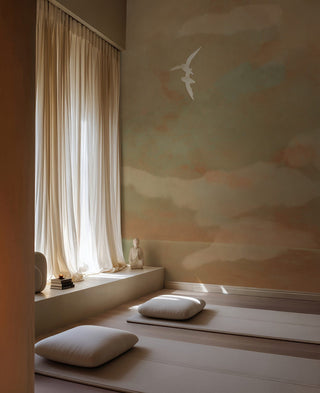 Mindfulness Blue by Wall&decò, wallpaper mural