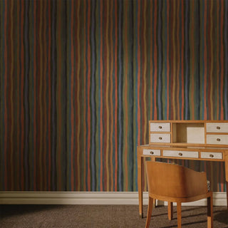 Artist's Stripe Moss by House of Hackney, wallpaper